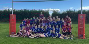 Girls rugby shining in Tavistock