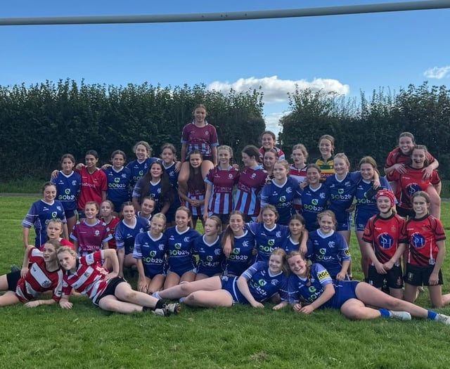 Girls rugby shining in Tavistock