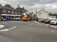 Tavistock fire: Ford Street blaze leads to road closure