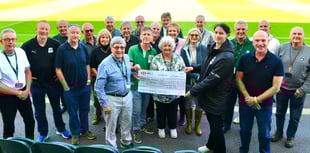 Argyle vice presidents show their support on and off the pitch