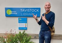 Tavistock author's thrilling charity talks
