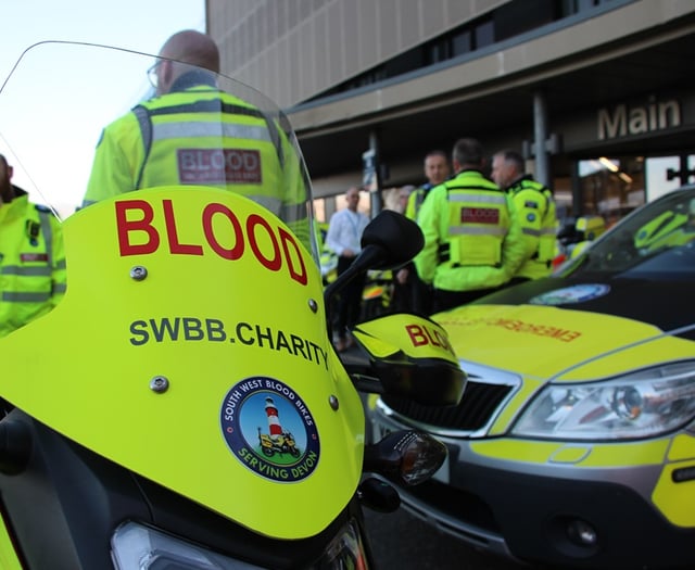 Blood Bikes charity saves NHS £1m
