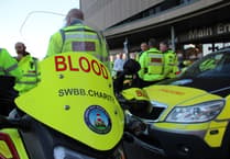 Blood Bikes save NHS £1m with volunteers' help
