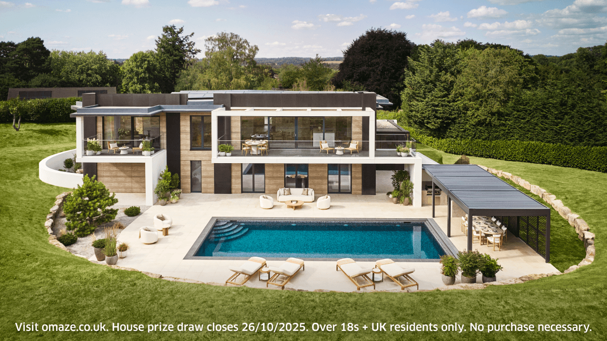 Stunning Surrey home up for grabs in Omaze Million Pound House Draw 