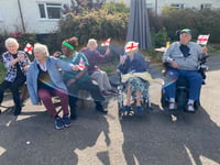 WATCH: Nursing home Olympics a patriotic success