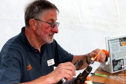 Award-winning Graham Reed has been presented with a literary award for his learned articles for his profession's journal.