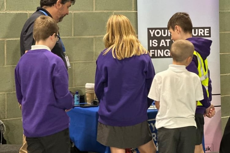Teaching children how to be safe at Junior Life Skills sessions in West Devon.