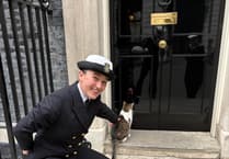 Duchy College student meets Larry the Cat at No 10