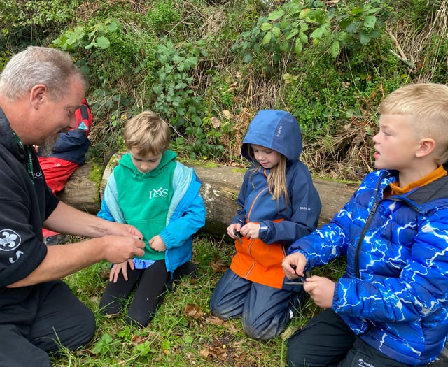 WATCH: Outdoor classroom sparks learning and fun
