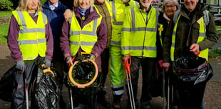 Tidy Tavi marks 14th anniversary with litterpick against the odds