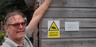 Distressing vandalism at community garden