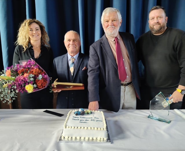 Ian says farewell to council after 46 years