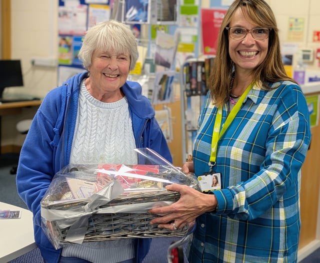 Top book fan scoops library draw prize 