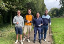 Okehampton golfer's fundraising triumph for Dementia UK