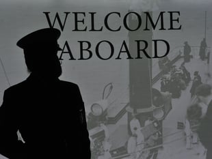 Have your Titanic boarding passes at the ready please 