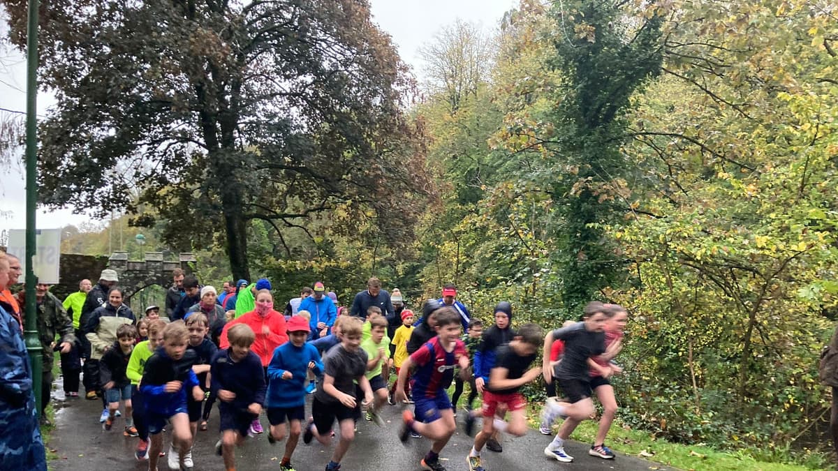 Tavistock's first junior Parkrun a runaway success