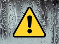 Yellow rain warning for Devon and Cornwall