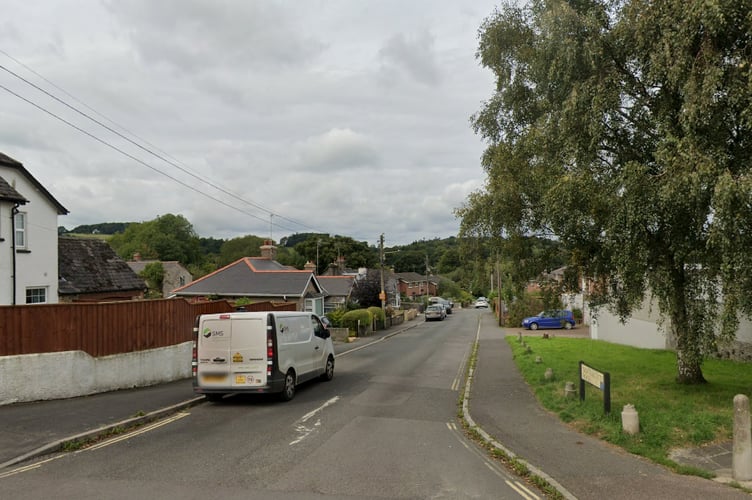 A view of Wonnacotts Road in Okehampton