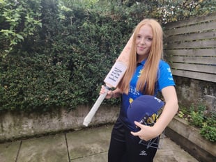Teen cricketer on international duty