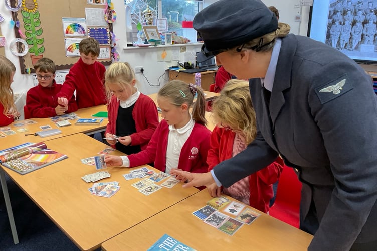Pupils shown how to decode WWII history at a lesson from a secret message expert at Gulworthy and XX schools.