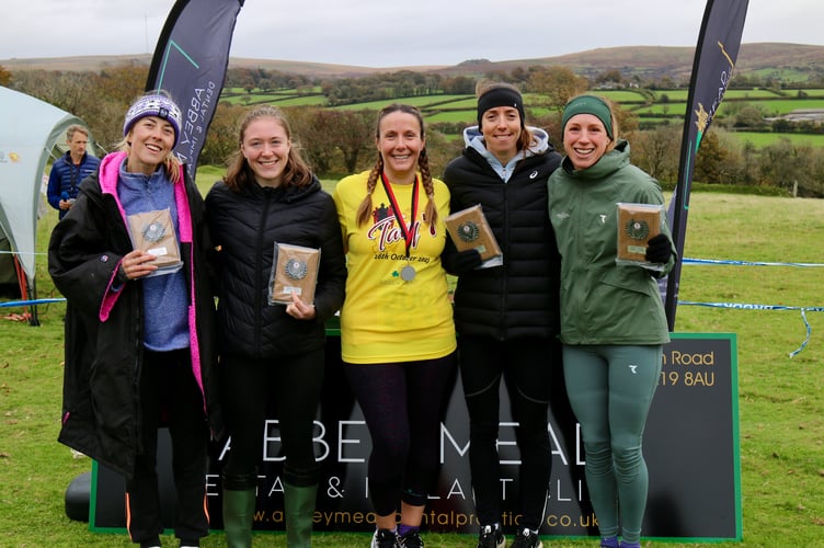 TAC ladies after winning the Ross Shield