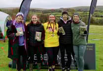 Tavistock Athletic Club ladies seal the Ross Shield