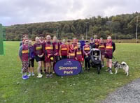 Birthday celebrations for Simmons Park parkrun