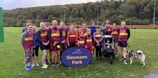 Birthday celebrations for Simmons Park parkrun
