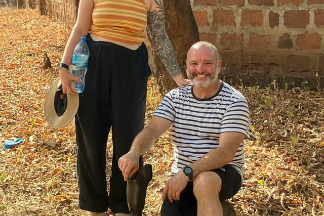Adventurer's charity African mountain climb