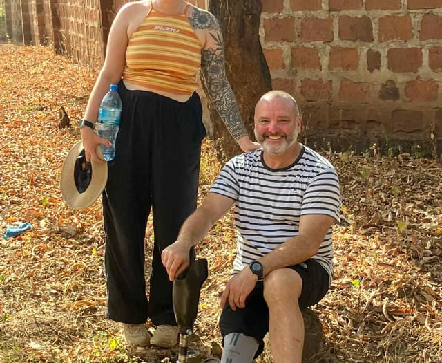 Adventurer's charity African mountain climb