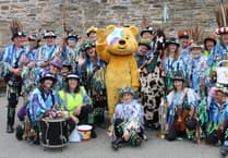 Tavistock morris dancing festival for children's charities