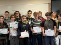 Maths students' ten out of ten
