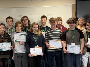 Maths students' ten out of ten
