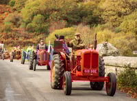Tribute tractor run raises charity funds