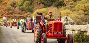 Tribute tractor run raises charity funds