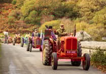Sampford Spiney tribute tractor run raises charity funds