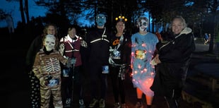 ORC members in the Halloween spirit