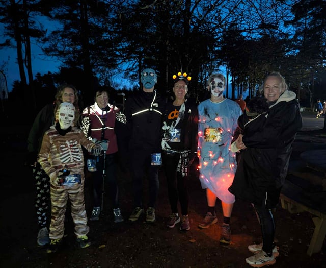 ORC members in the Halloween spirit