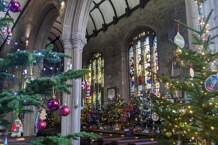 Tavistock Christmas Tree Festival