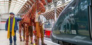 War Horse's Joey gets train named after him at Paddington