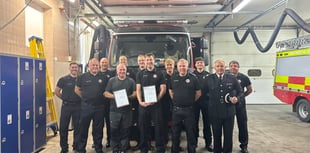 Retiring firefighters' fond farewell