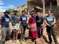 Volunteer on Jamaica storm aid mission  