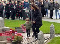 Princetown remembrance parade honours the fallen