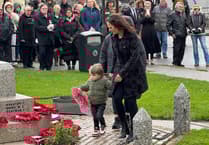 Princetown honours the fallen at remembrance parade