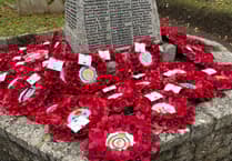 Okehampton's rainy Remembrance Sunday sees strong turnout