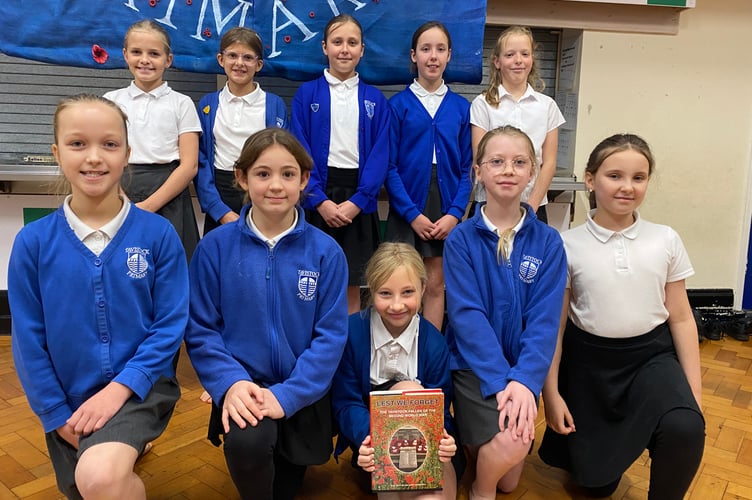 Tavistock Primary School Big Choir soloists who sing in the school's remembrance concert at school and at a public performance on Friday, November 14.
