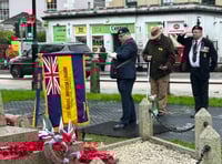 Watch: Armistice Day marked in Tavistock