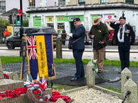 Watch: Armistice Day marked in Tavistock