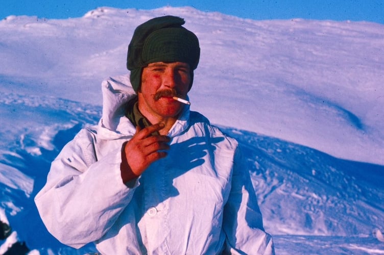 Rob Ewen is well-known at Okehampton Rugby Club and often referred to as "Mr Moustachio".