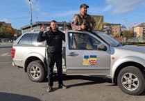 Milton Combe volunteers delivers Ukraine aid